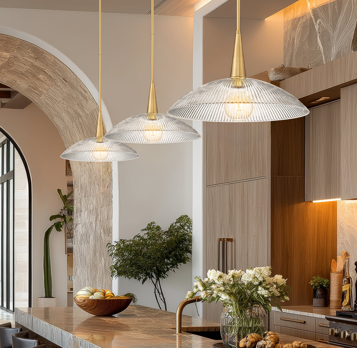 Lunelle 1 Light Pendant