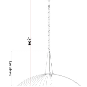 Lunelle 1 Light Pendant