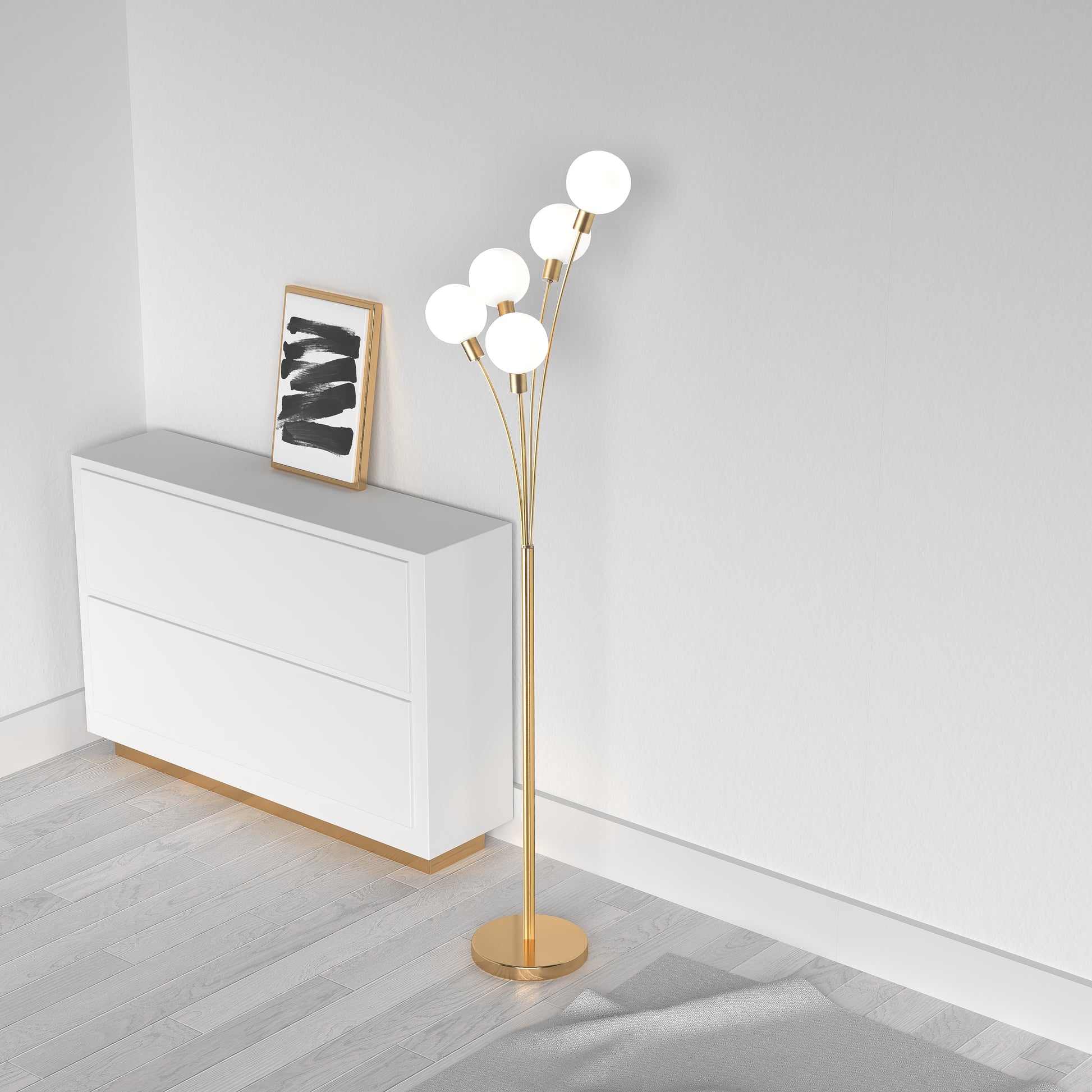 Transitional 70.5-in Floor lamp