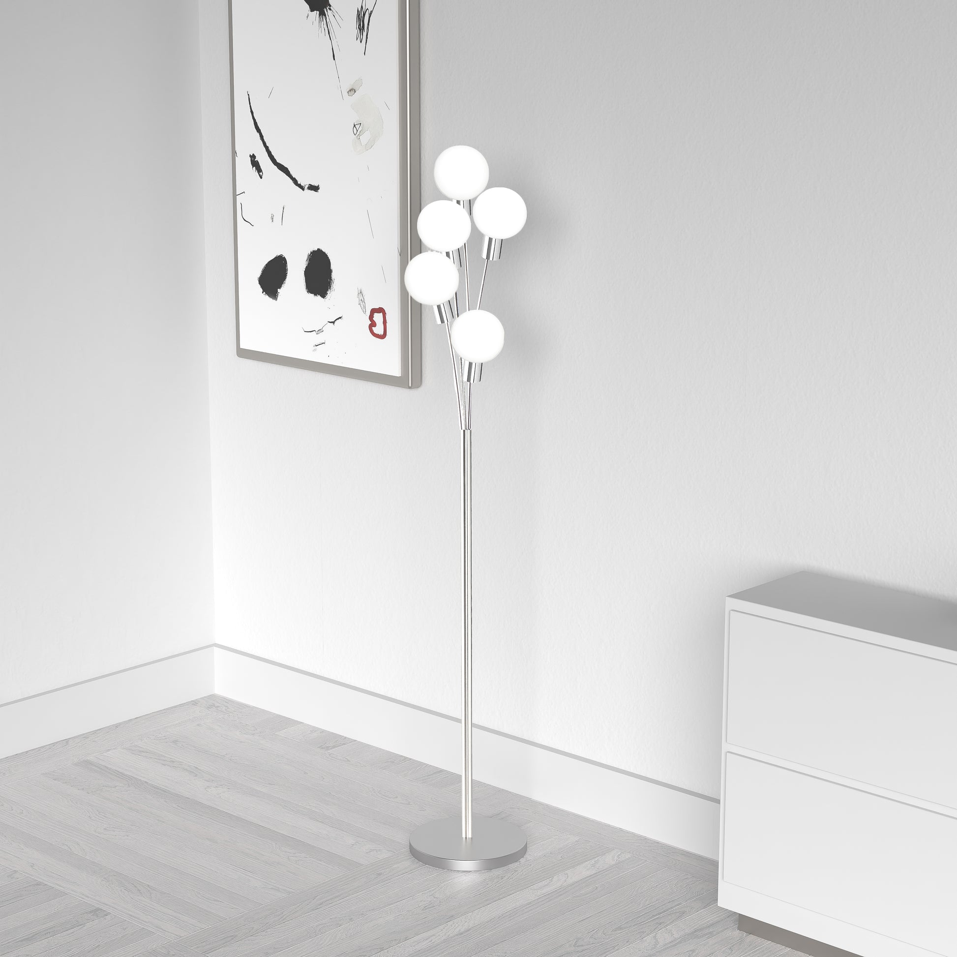 Transitional 70.5-in Floor lamp