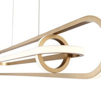Demark 42" Integrated LED Linear Chandelier
