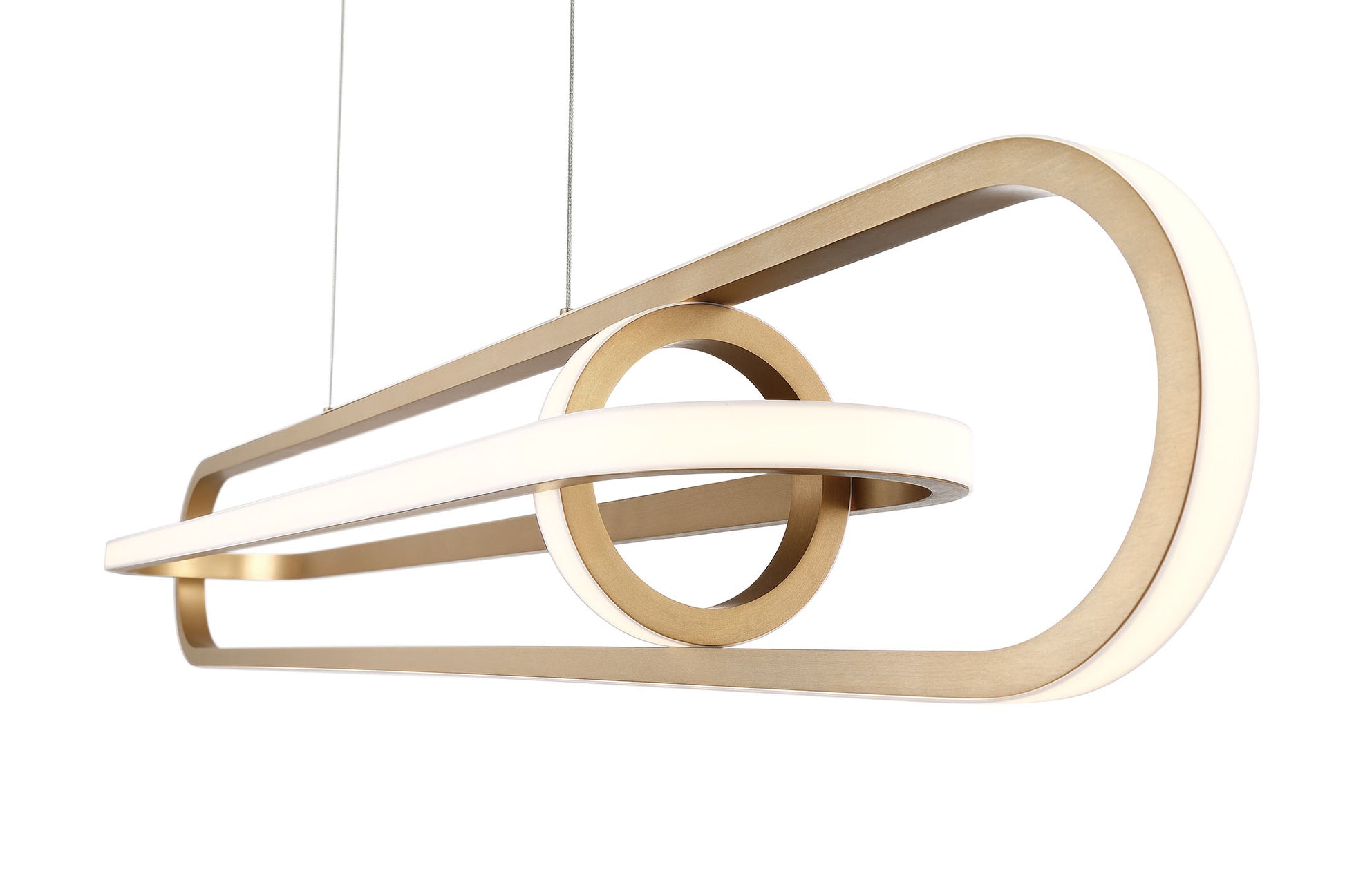 Demark 42" Integrated LED Linear Chandelier