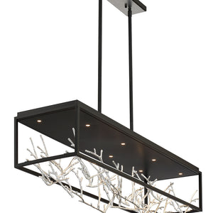 Aerie 8-Light 42" Integrated LED Linear Chandelier