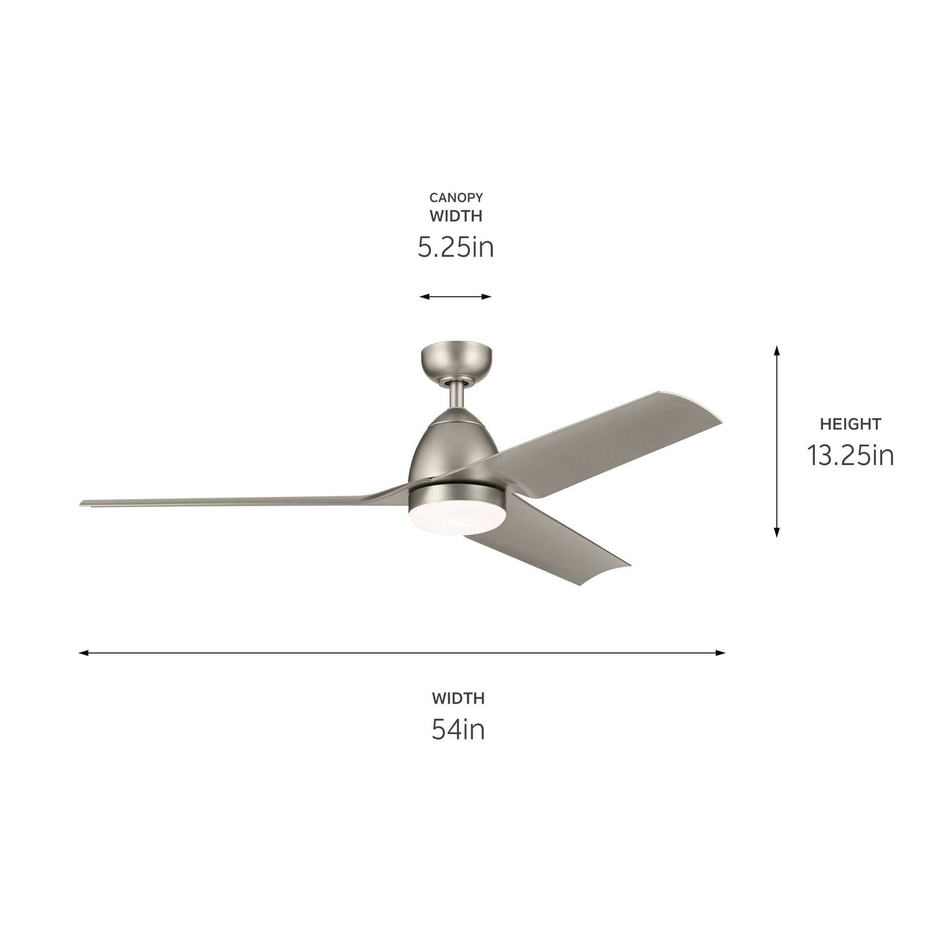 54 Inch Fit Fan