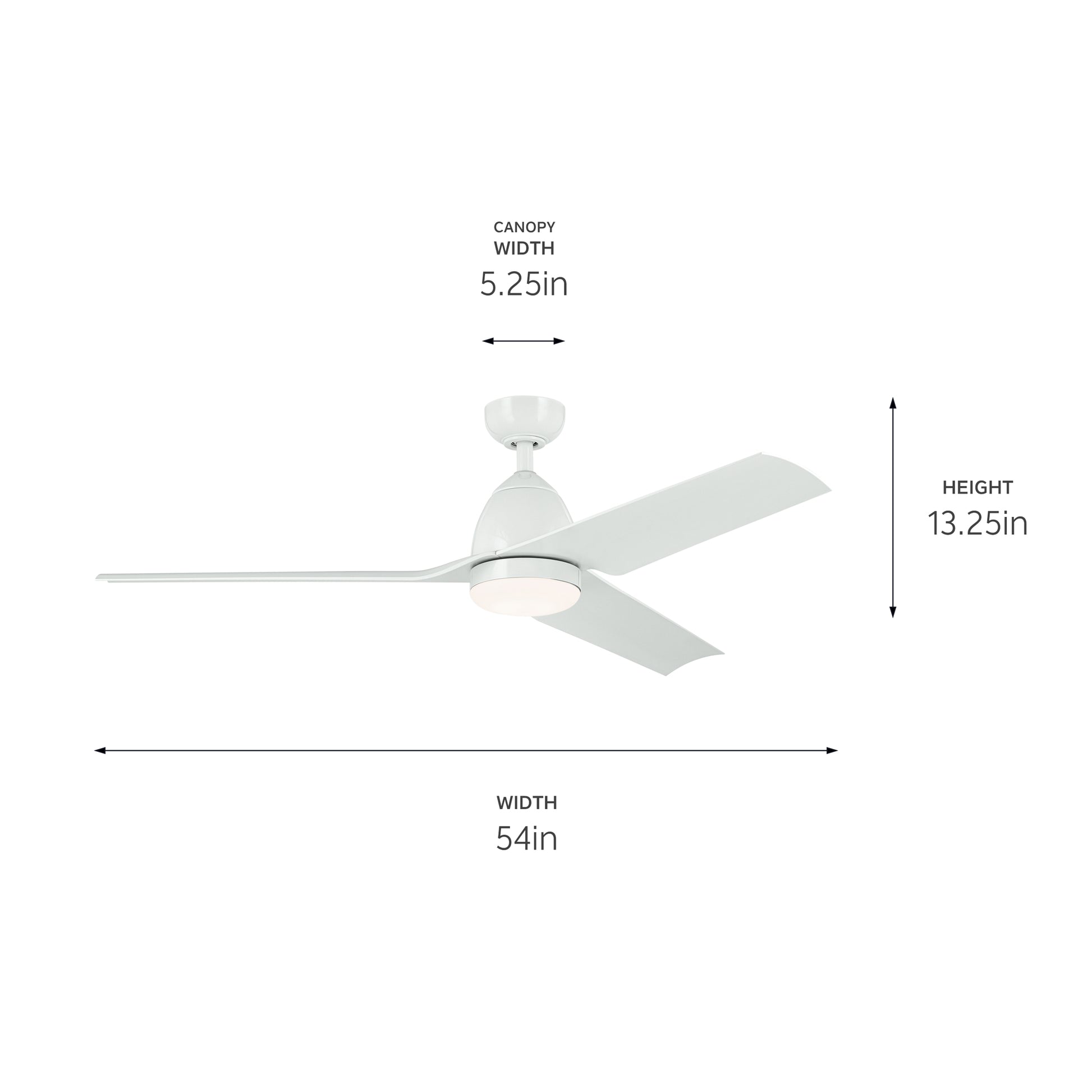 54 Inch Fit Fan