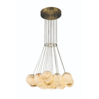 Kepler 19-Light 29" Integrated LED Grand Chandelier