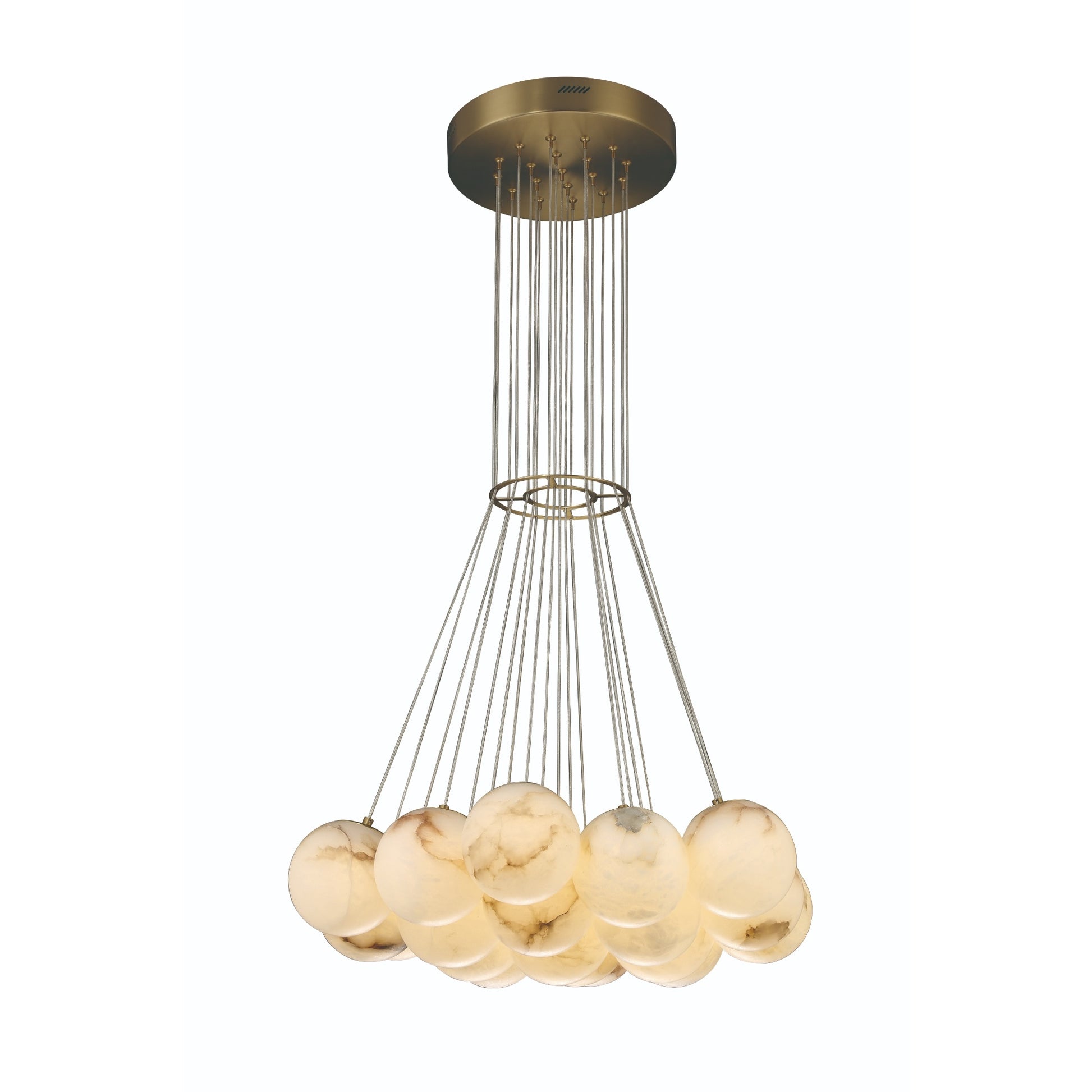 Kepler 19-Light 29" Integrated LED Grand Chandelier