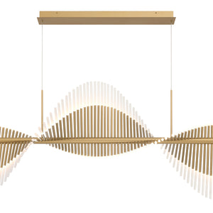 Voltik 72-Light 59" Integrated LED Grand Chandelier