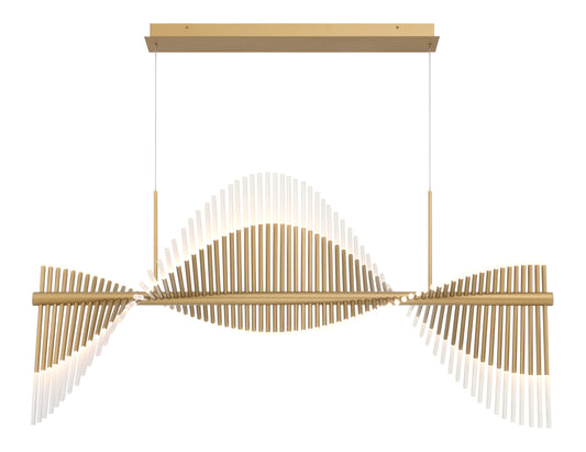 Voltik 72-Light 59" Integrated LED Grand Chandelier