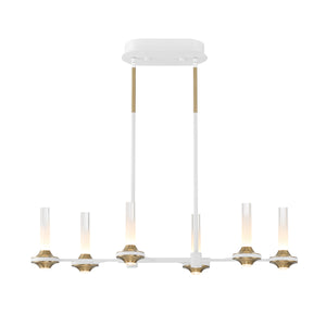 Torcia 6-Light 31" Integrated LED Chandelier