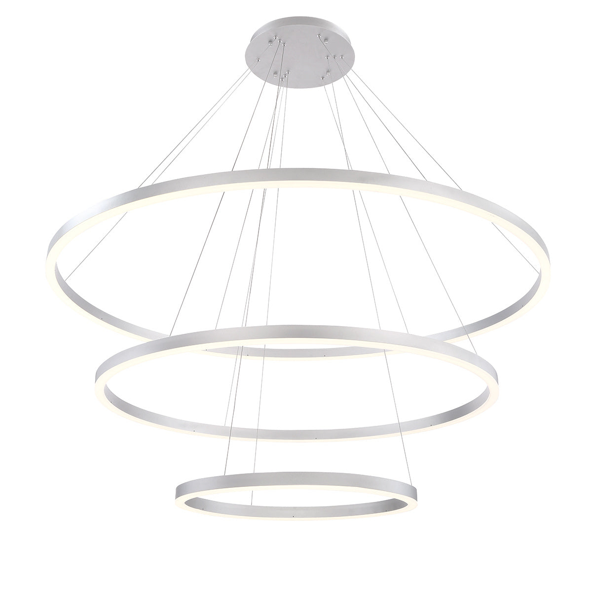 Spunto 3-Tiers 3-Light 61" Integrated LED Grand Chandelier
