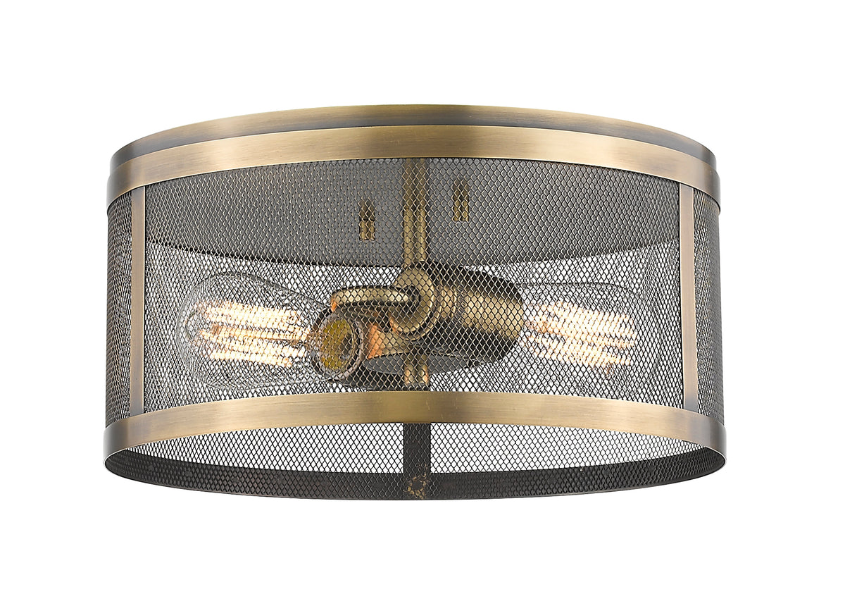 Meshsmith 2 Light Flush Mount