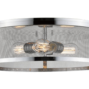 Meshsmith 3 Light Flush Mount