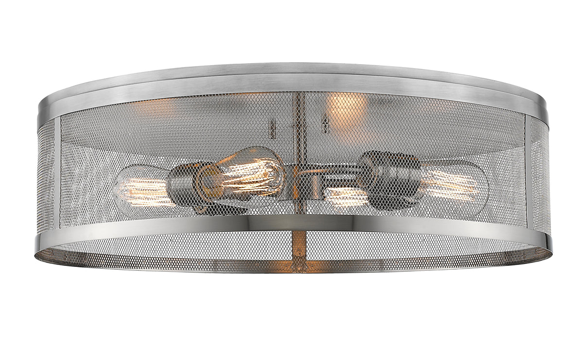 Meshsmith 4 Light Flush Mount