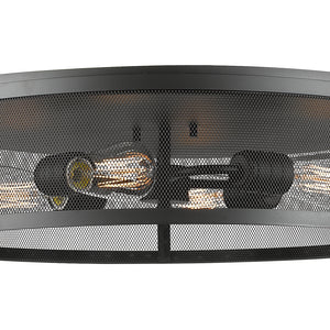 Meshsmith 4 Light Flush Mount