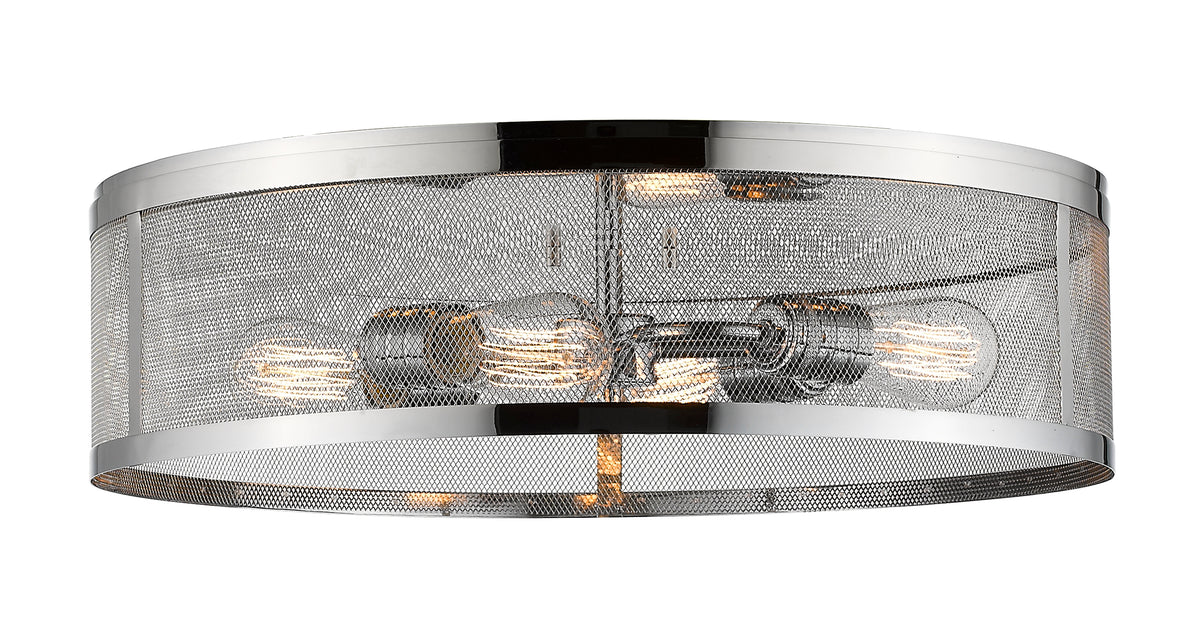 Meshsmith 4 Light Flush Mount