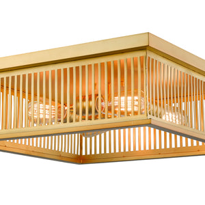 Camellia 4 Light Flush Mount