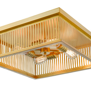 Camellia 4 Light Flush Mount