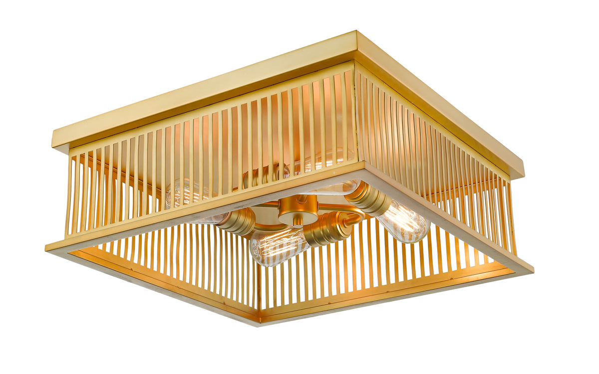 Camellia 4 Light Flush Mount