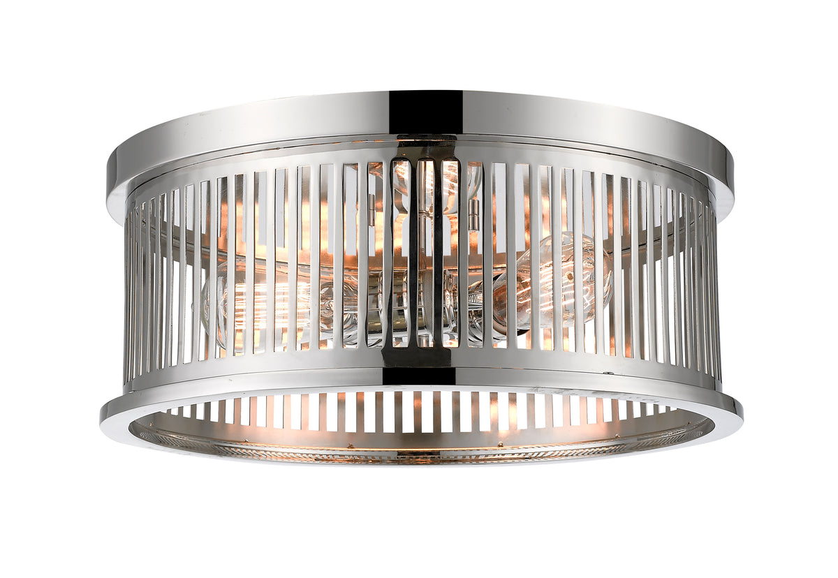 Camellia 3 Light Flush Mount