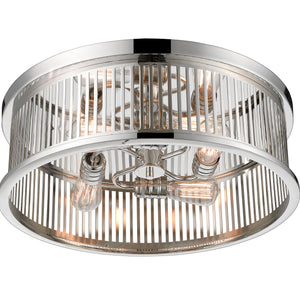 Camellia 4 Light Flush Mount