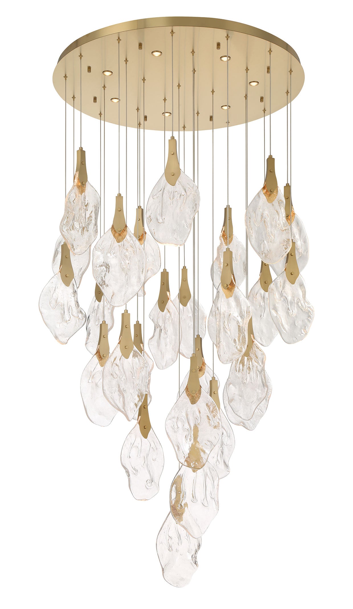 Jateo 33-Light 40" Integrated LED Multi Drop Chandelier