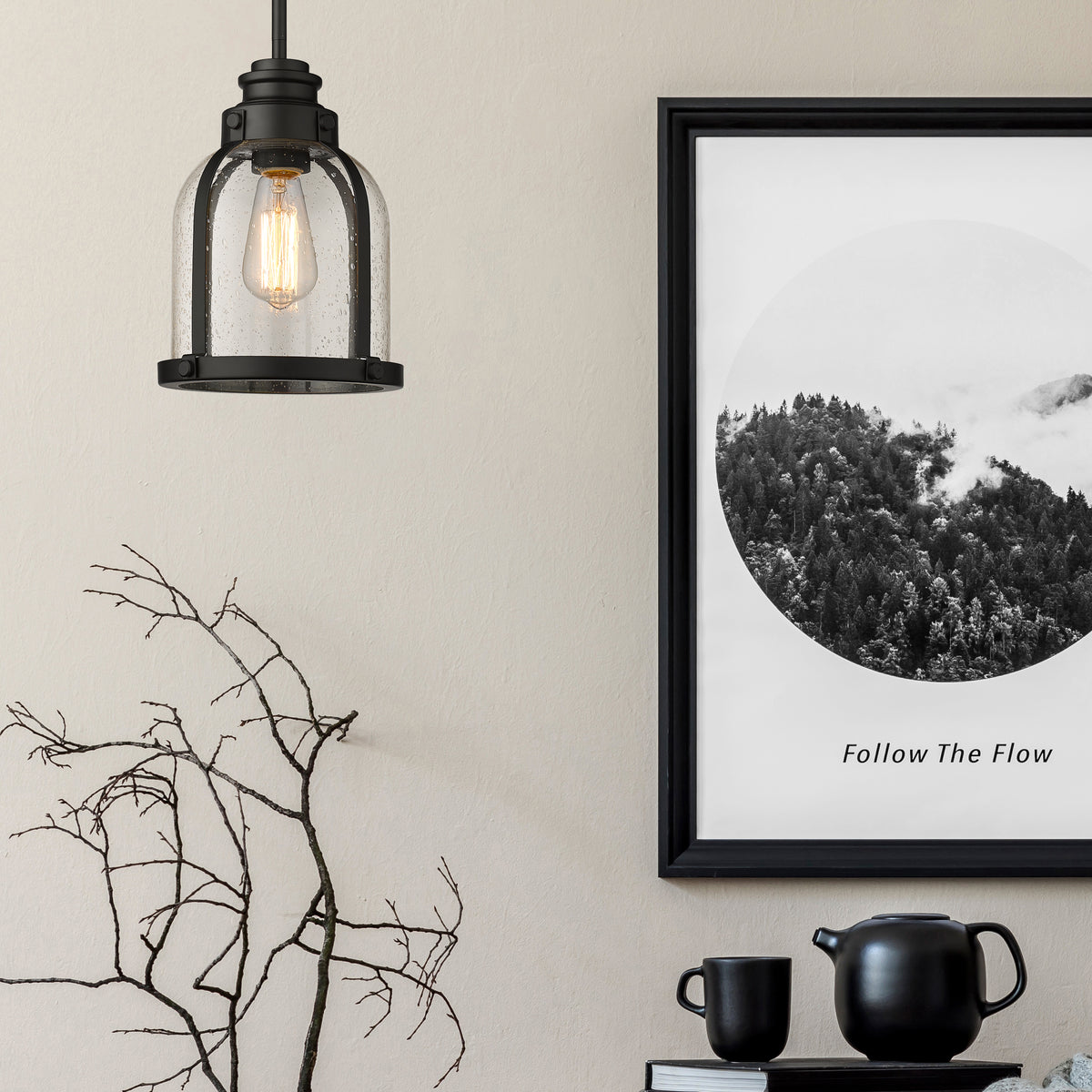 Burren 1 Light Pendant