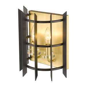 Haake 2 Light Wall Sconce
