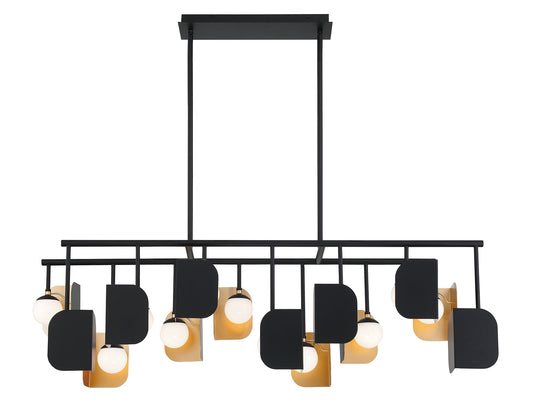 Cornice 14-Light 60" Integrated LED Grand Chandelier