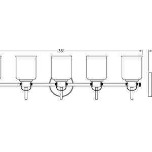 Kinsley 5 Light Vanity