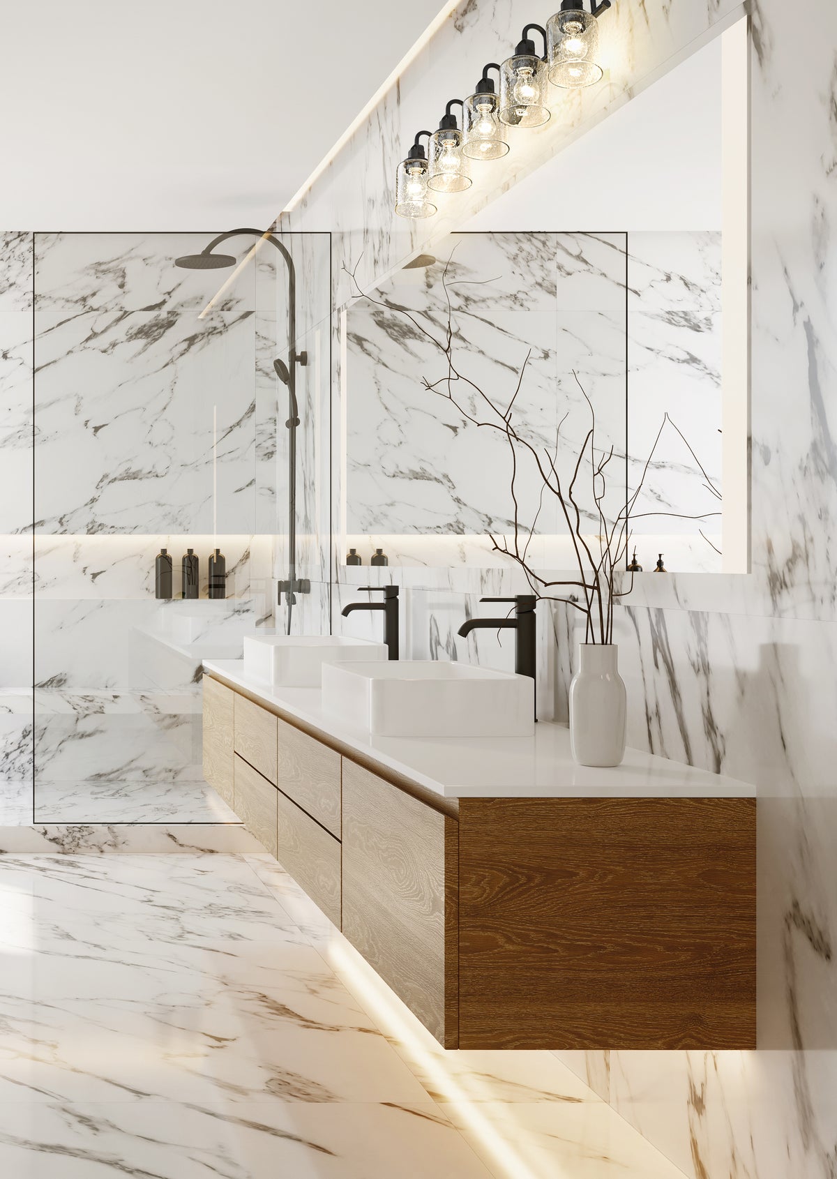 Kinsley 5 Light Vanity