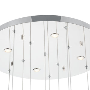 Norah 12-Light 24" Integrated LED Multi Drop Chandelier