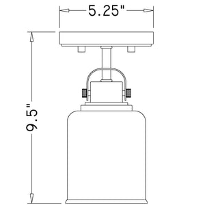 Kinsley 1 Light Flush Mount