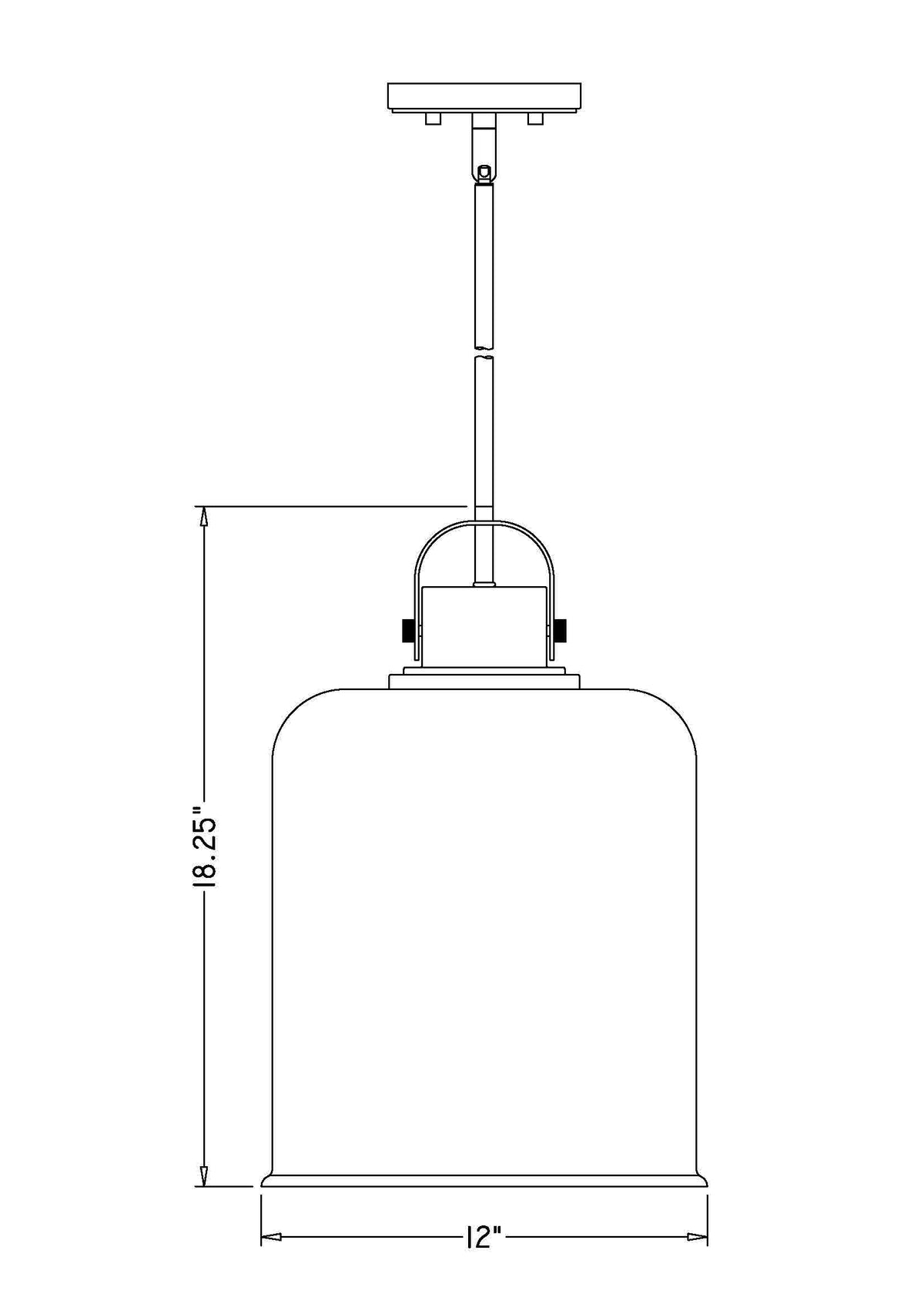 Kinsley 1 Light Pendant
