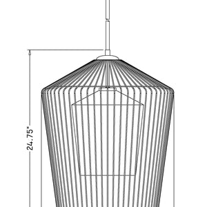 Lido 1 Light Pendant