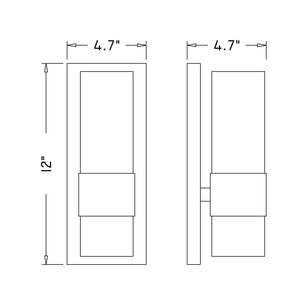 Lawson 1 Light Wall Sconce
