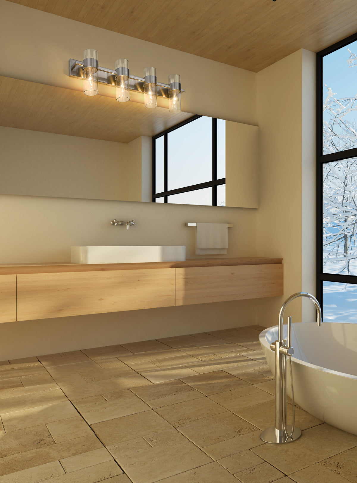 Lawson 4 Light Vanity