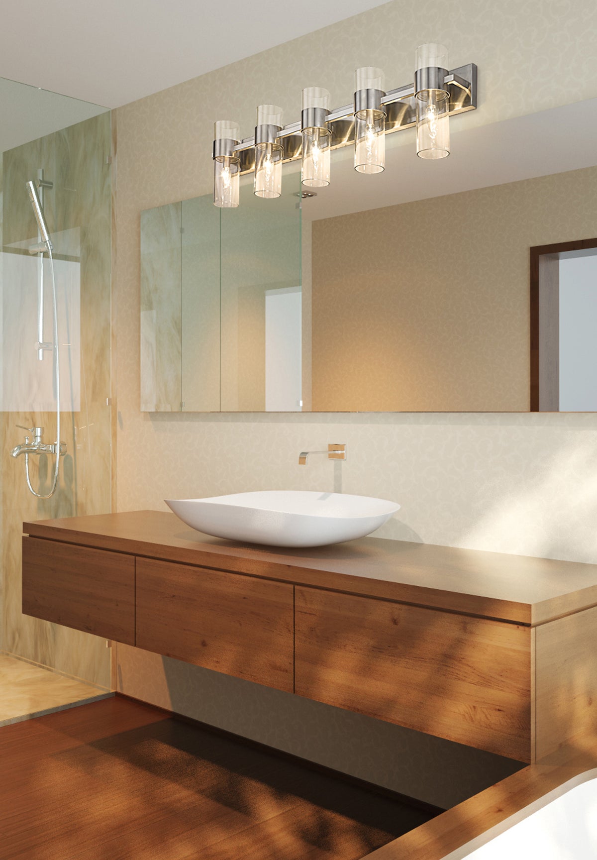 Lawson 5 Light Vanity