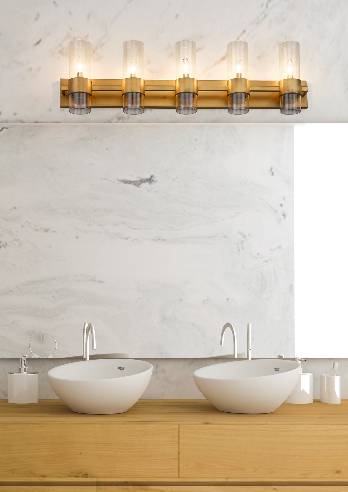 Lawson 5 Light Vanity