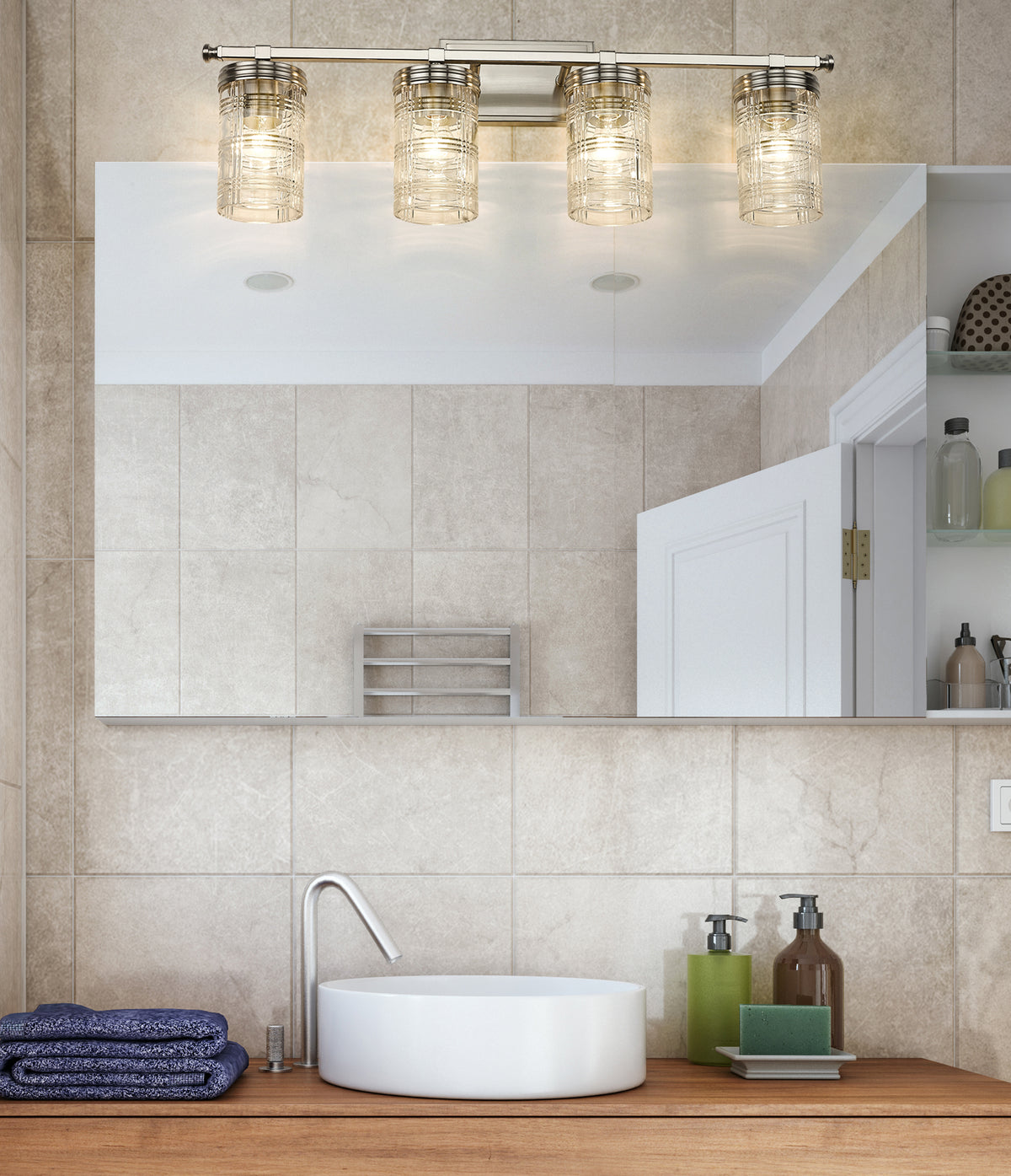 Archer 4 Light Vanity