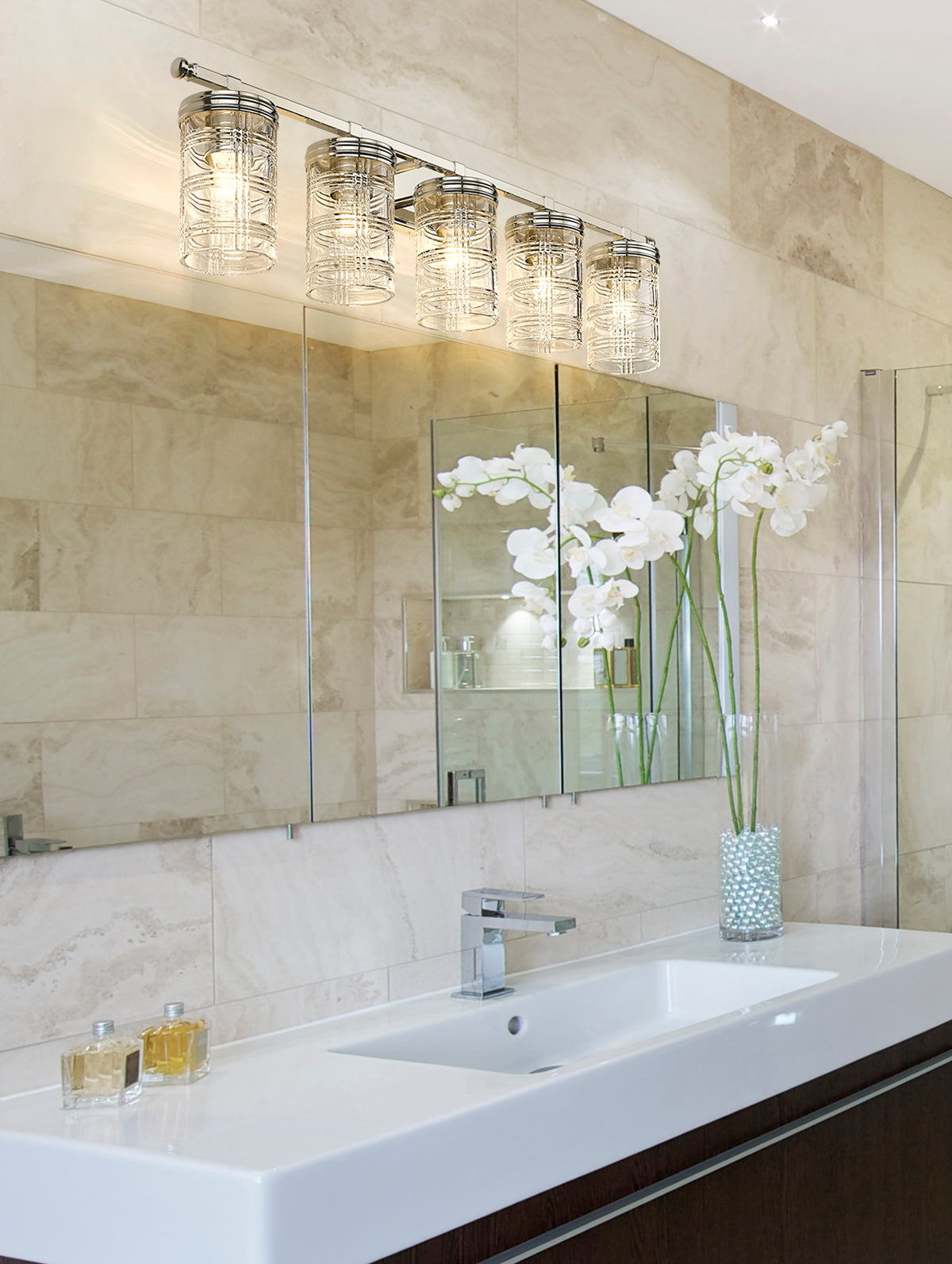 Archer 5 Light Vanity