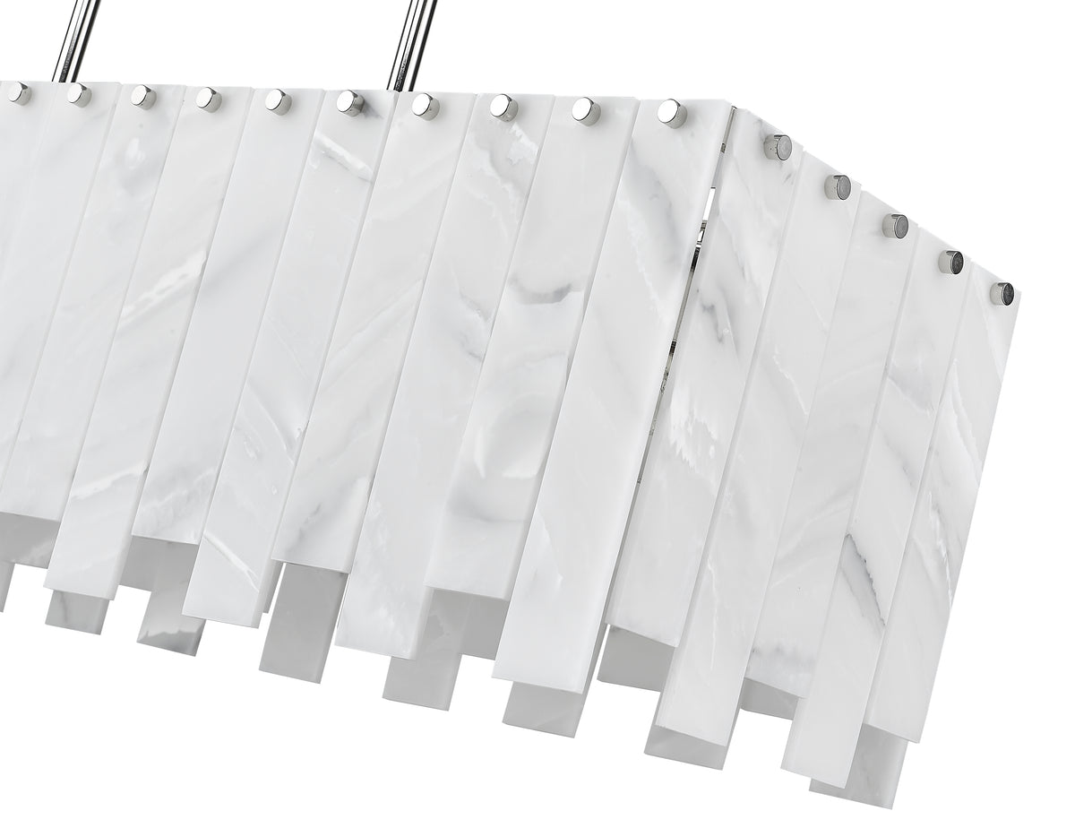 Viviana 5 Light Linear Chandelier