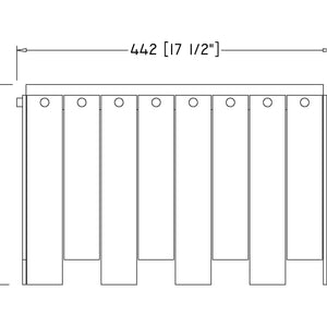Viviana 6 Light Flush Mount