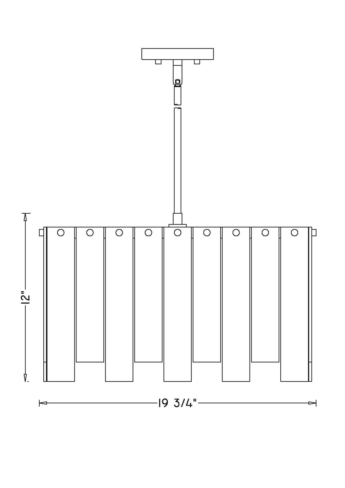 Viviana 8 Light Chandelier