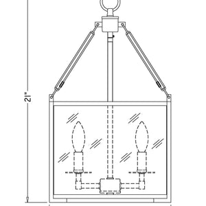 Barrington 4 Light Pendant