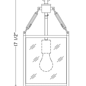 Barrington 1 Light Pendant