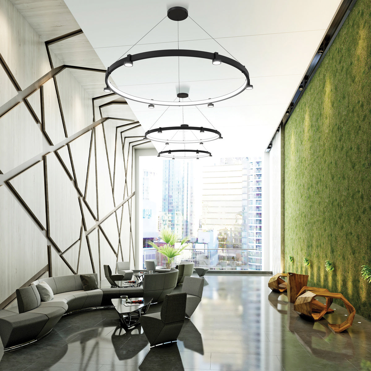 Mucci 60" Integrated LED Grand Chandelier