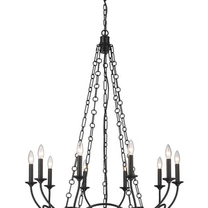 Arabella 10 Light Chandelier