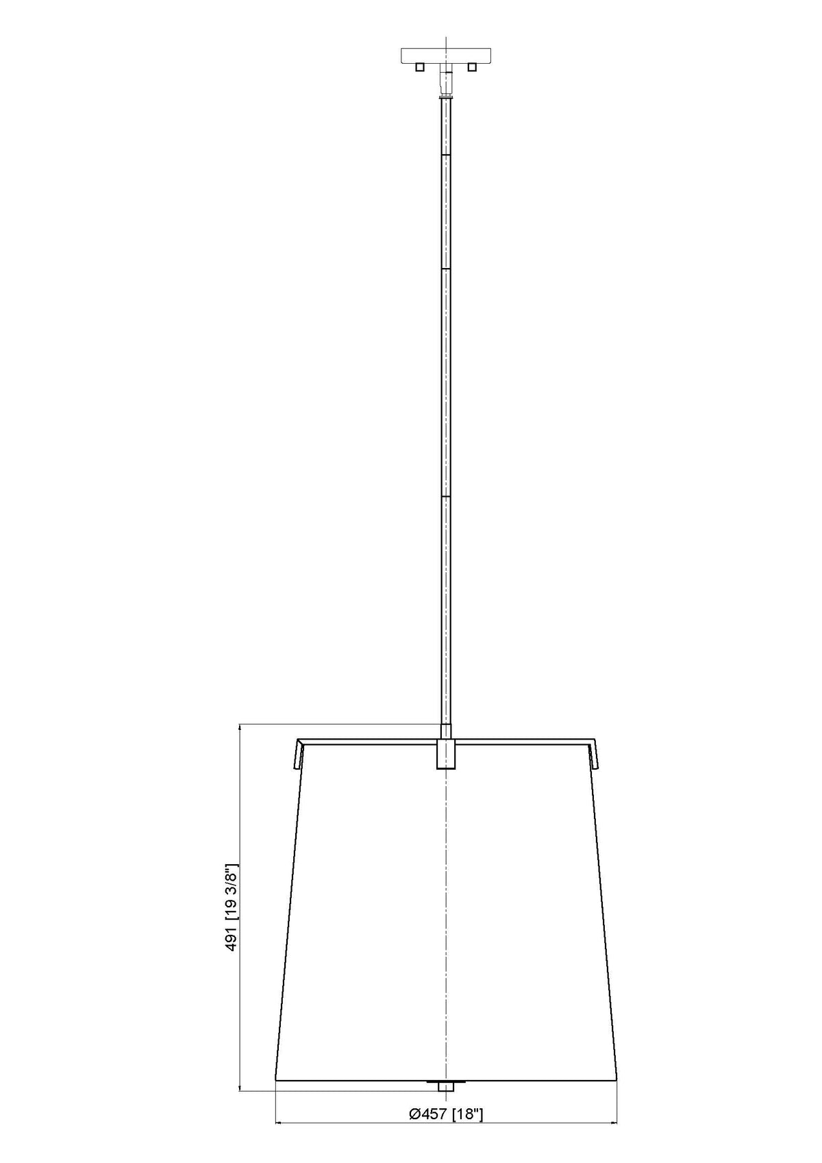 Weston 5 Light Pendant