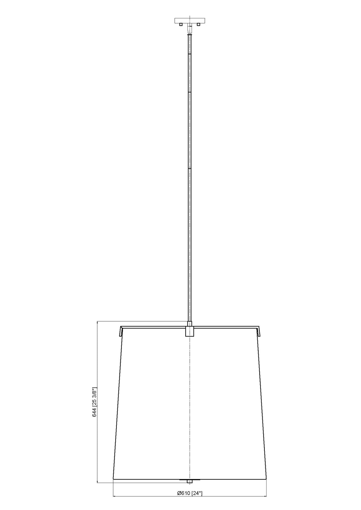 Weston 6 Light Pendant